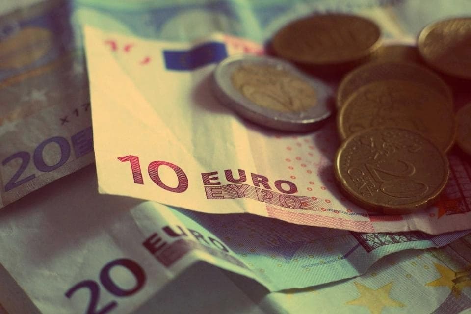 Eurų banknotai ir monetos